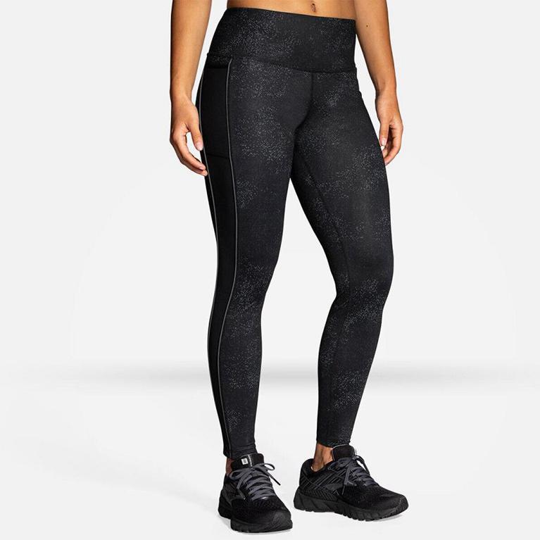 Brooks Greenlight Women's Running Leggings - Grey (13904-ISGP)